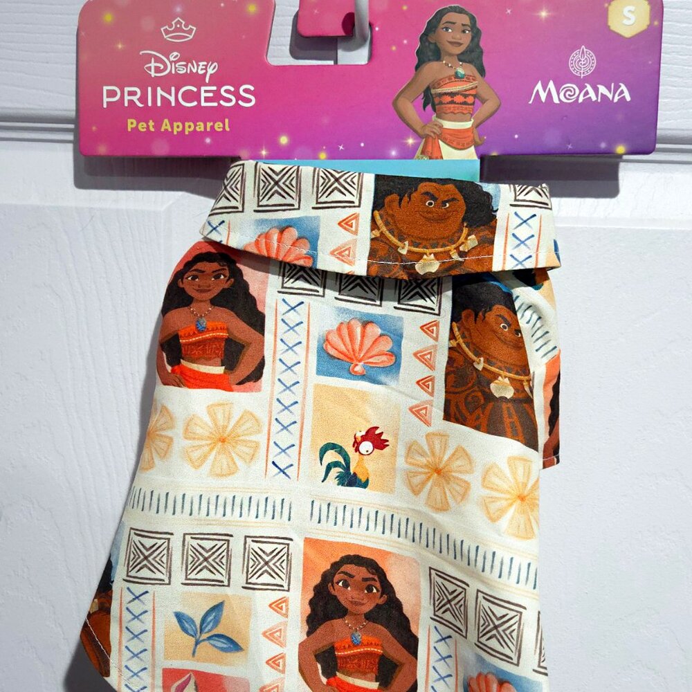 Moana Collar T-Shirt for Dogs, SM